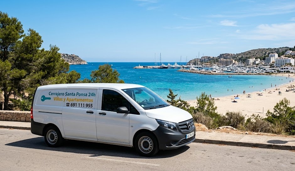 Furgoneta Cerrajero Santa Ponsa Calvià 24h